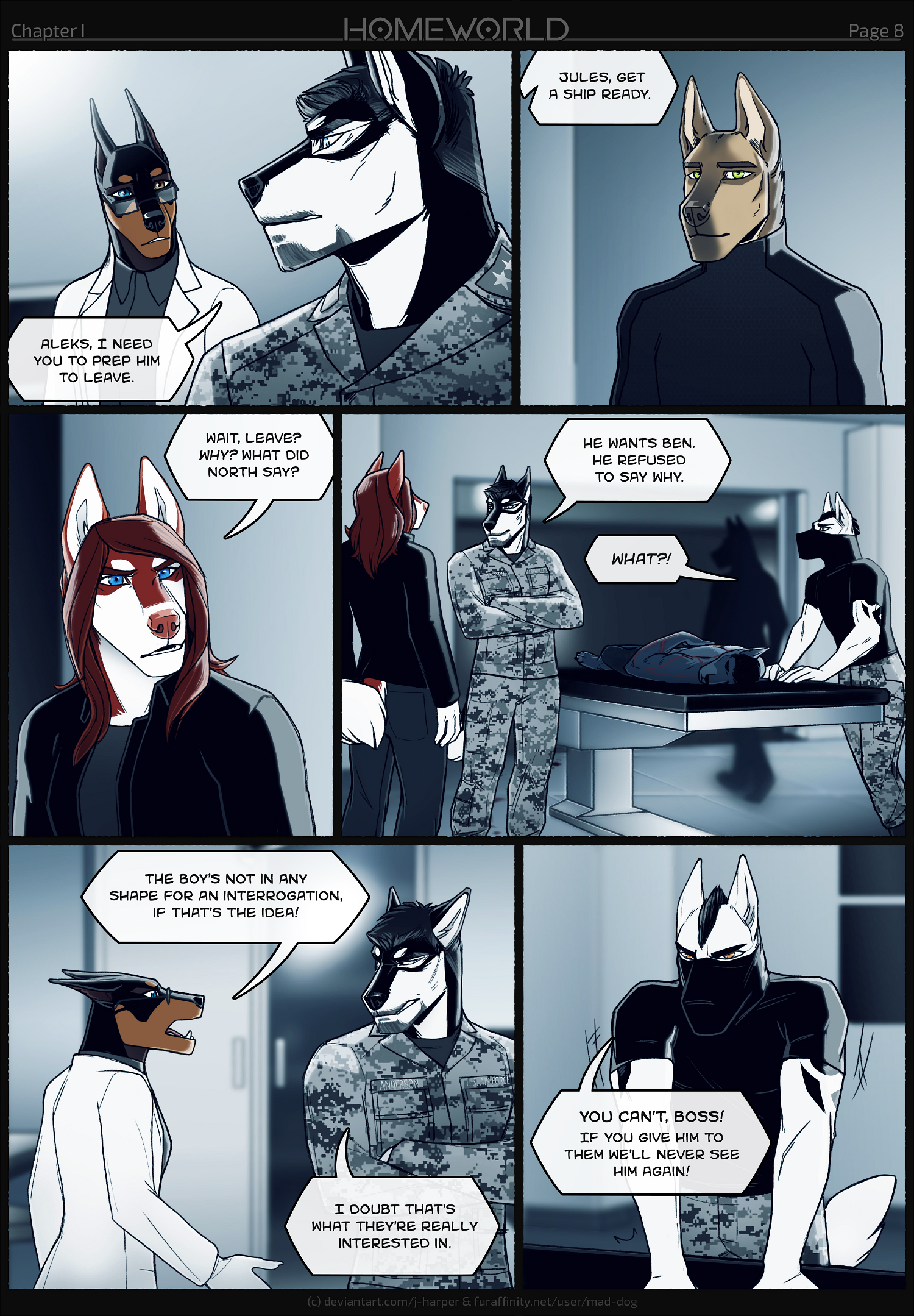 HOMEWORLD Chapter I Page 8 by Mad-dog -- Fur Affinity [dot] net