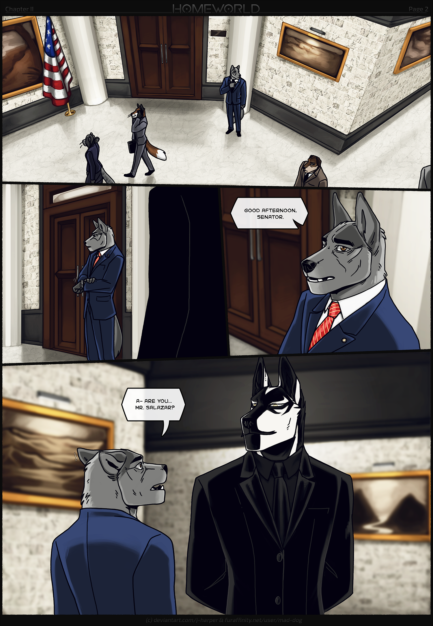 HOMEWORLD Chapter II Page 2 by Mad-dog -- Fur Affinity [dot] net