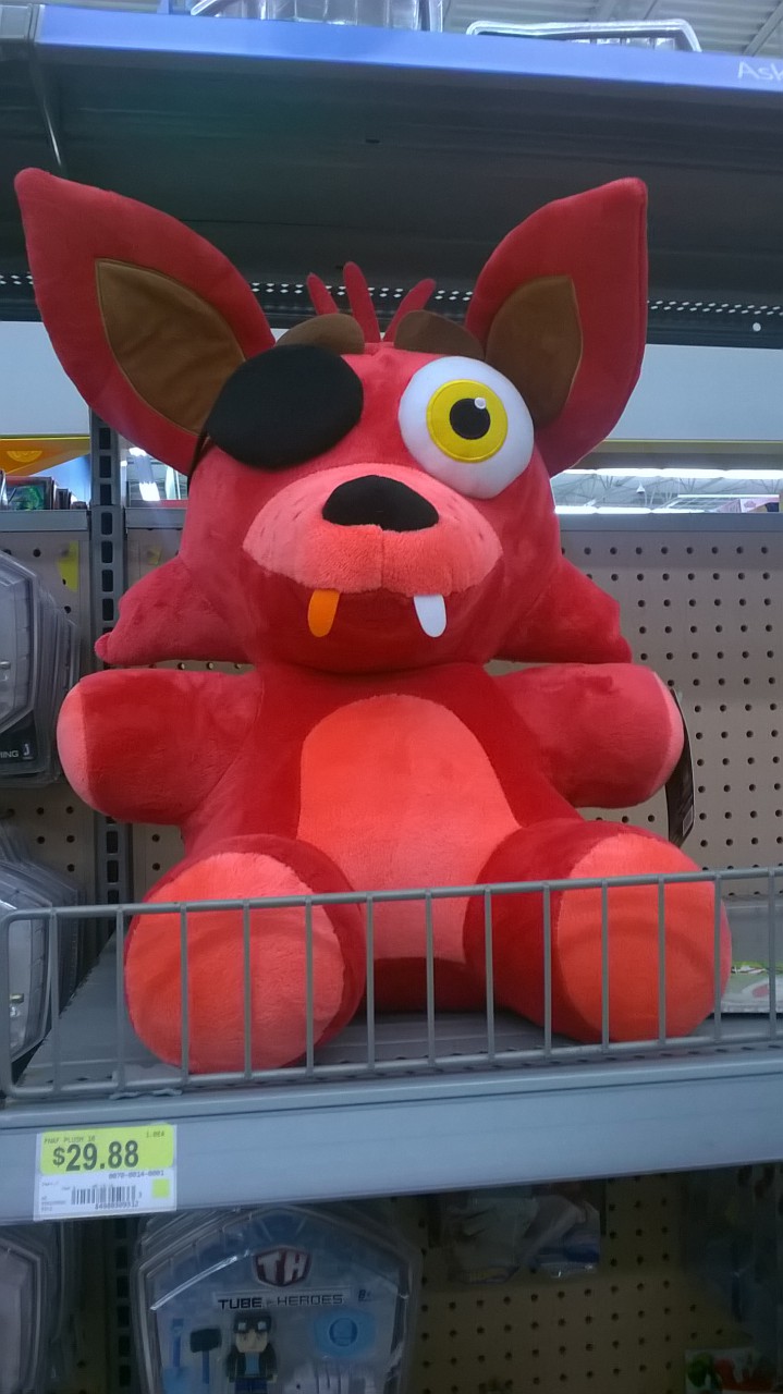 mega foxy plush