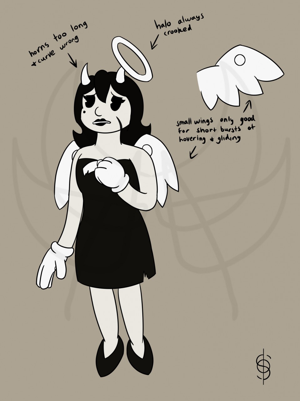 BatIM AU - Alice Angel by madcat2000 -- Fur Affinity [dot] net