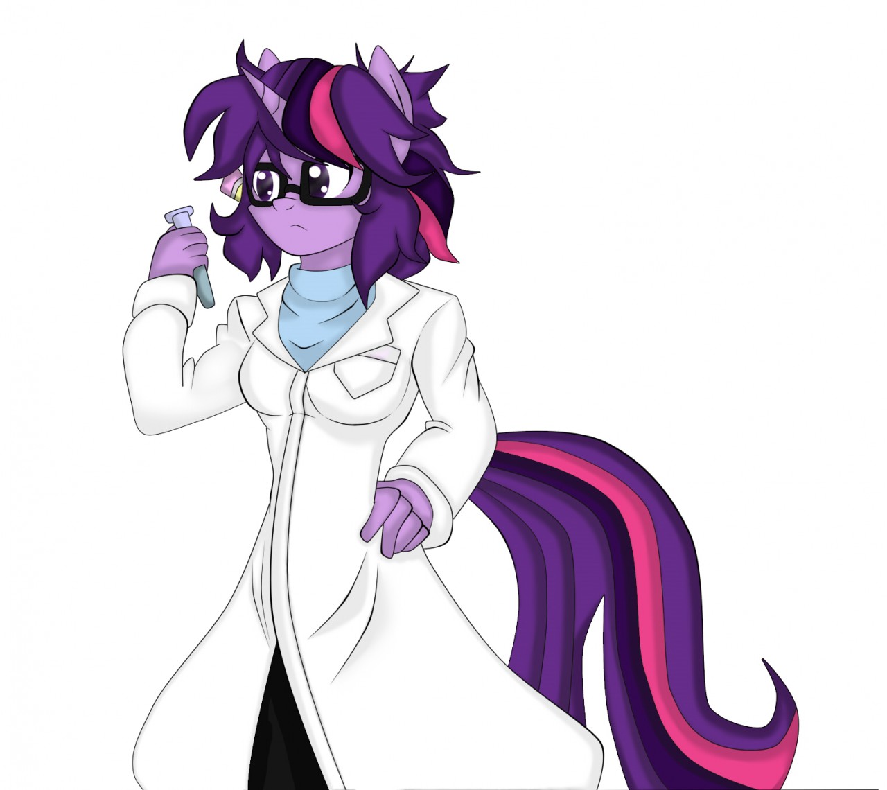 Twilight's First Experiment 1/5 by MadnEvil -- Fur Affinity [dot] net