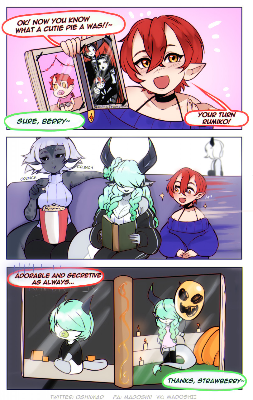 DRAGON FAMILY COMIC | №1 Baby Photos by madoshii -- Fur Affinity [dot] net