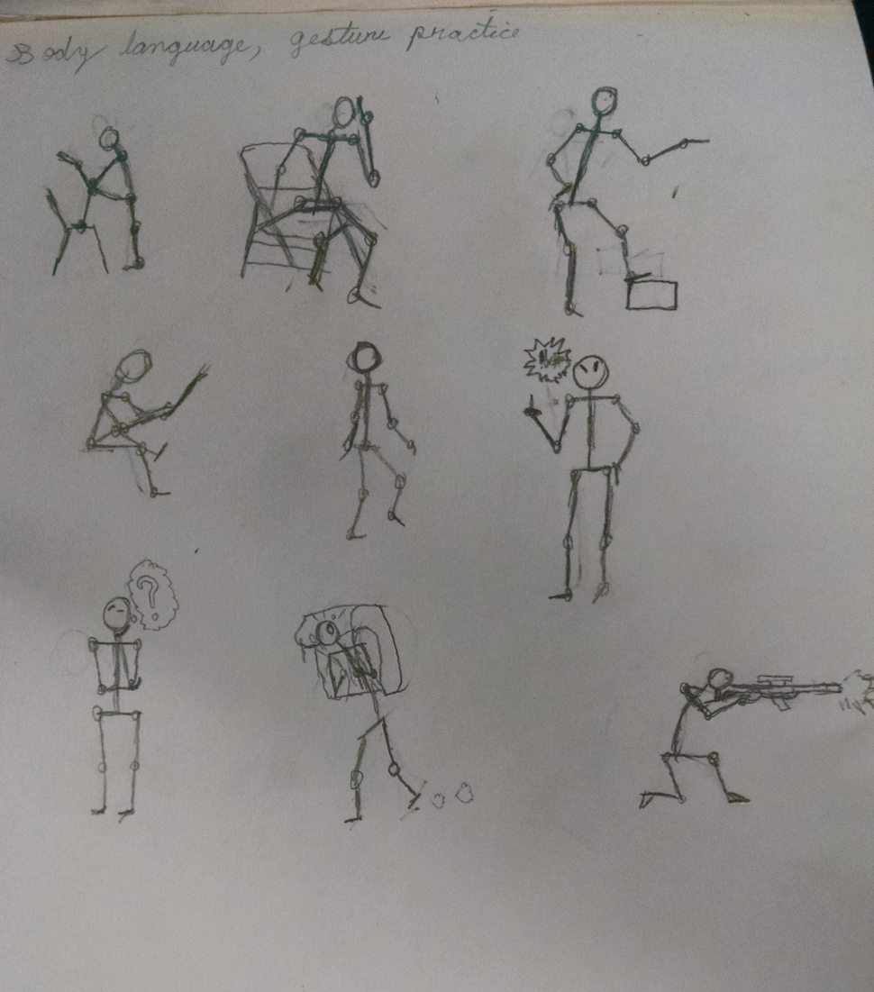 Can you critique my gesture drawings please? References included - Line of  Action