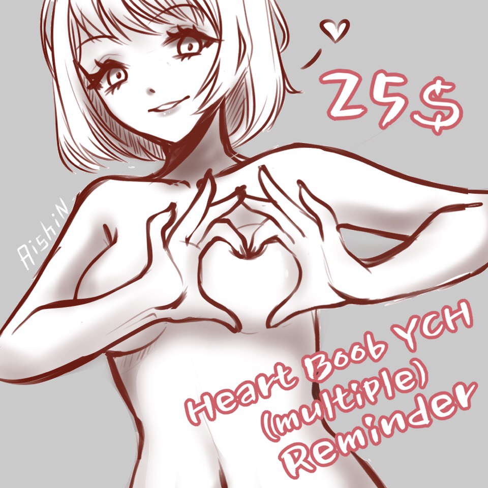 HEART BOOB YCH (Aishin) [Reminder] [OPEN] [MULTISLOT] by