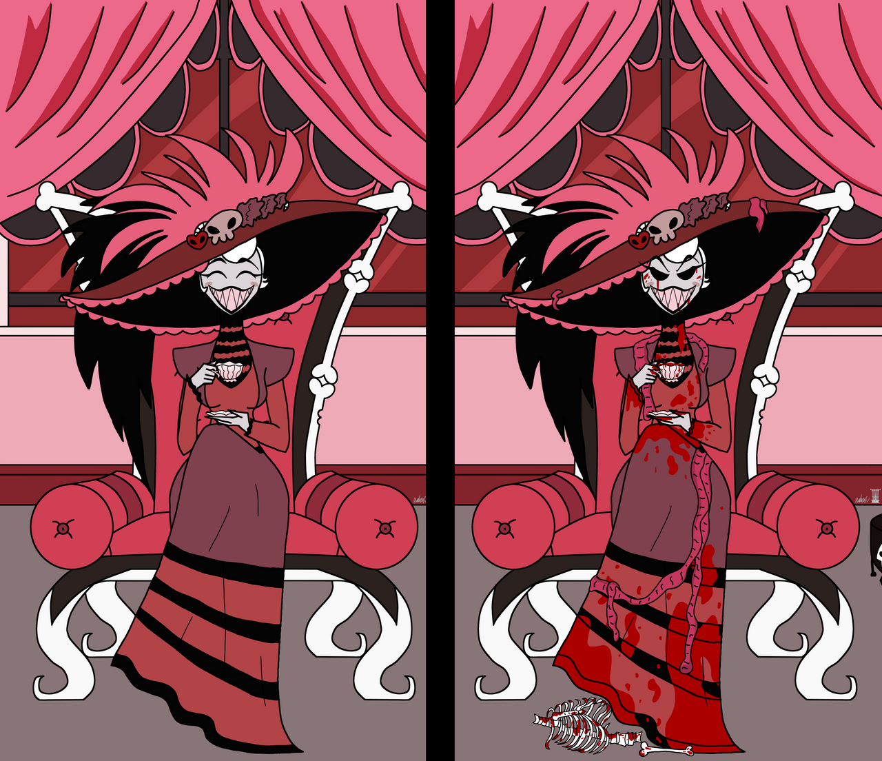 Fan Art- Rosie from Hazbin Hotel by Mahasu -- Fur Affinity [dot] net