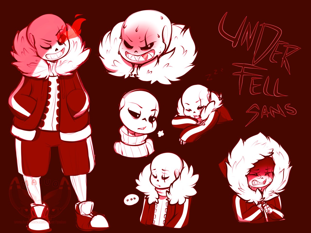 Underfell Sans By Maiuo Fur Affinity Dot Net