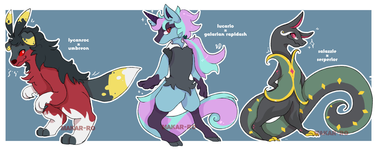 Pokémon Fusion Character Adopt 