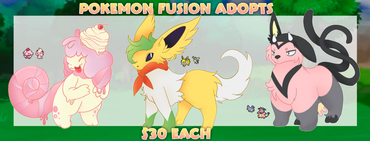 Pokémon Fusion Character Adopt 