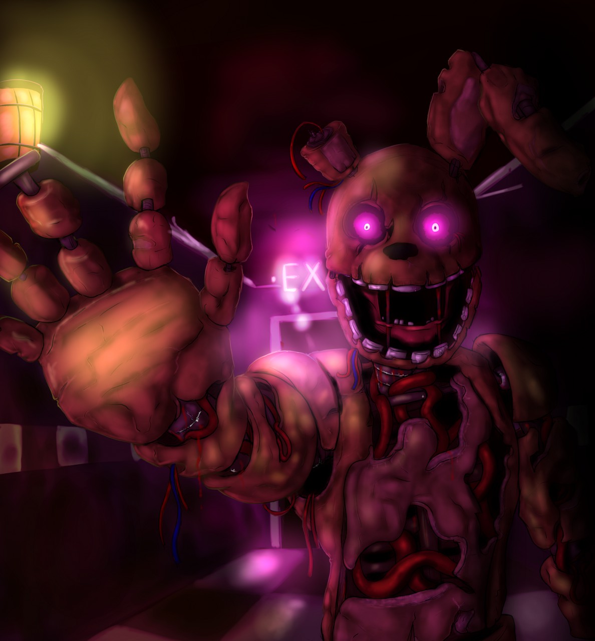 Springtrap by DG254 -- Fur Affinity [dot] net