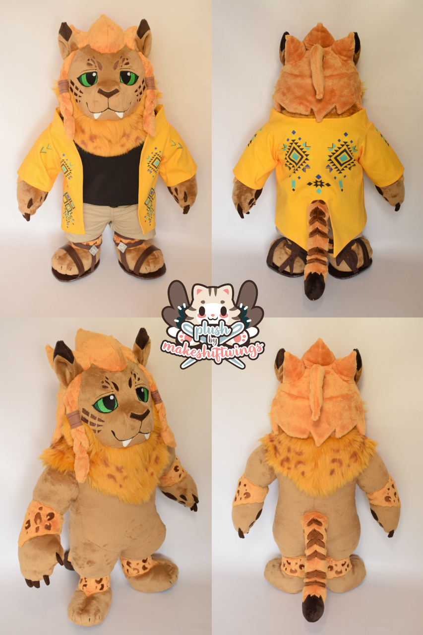 Hrothgar Dirké Plush by makeshiftwings30 -- Fur Affinity [dot] net