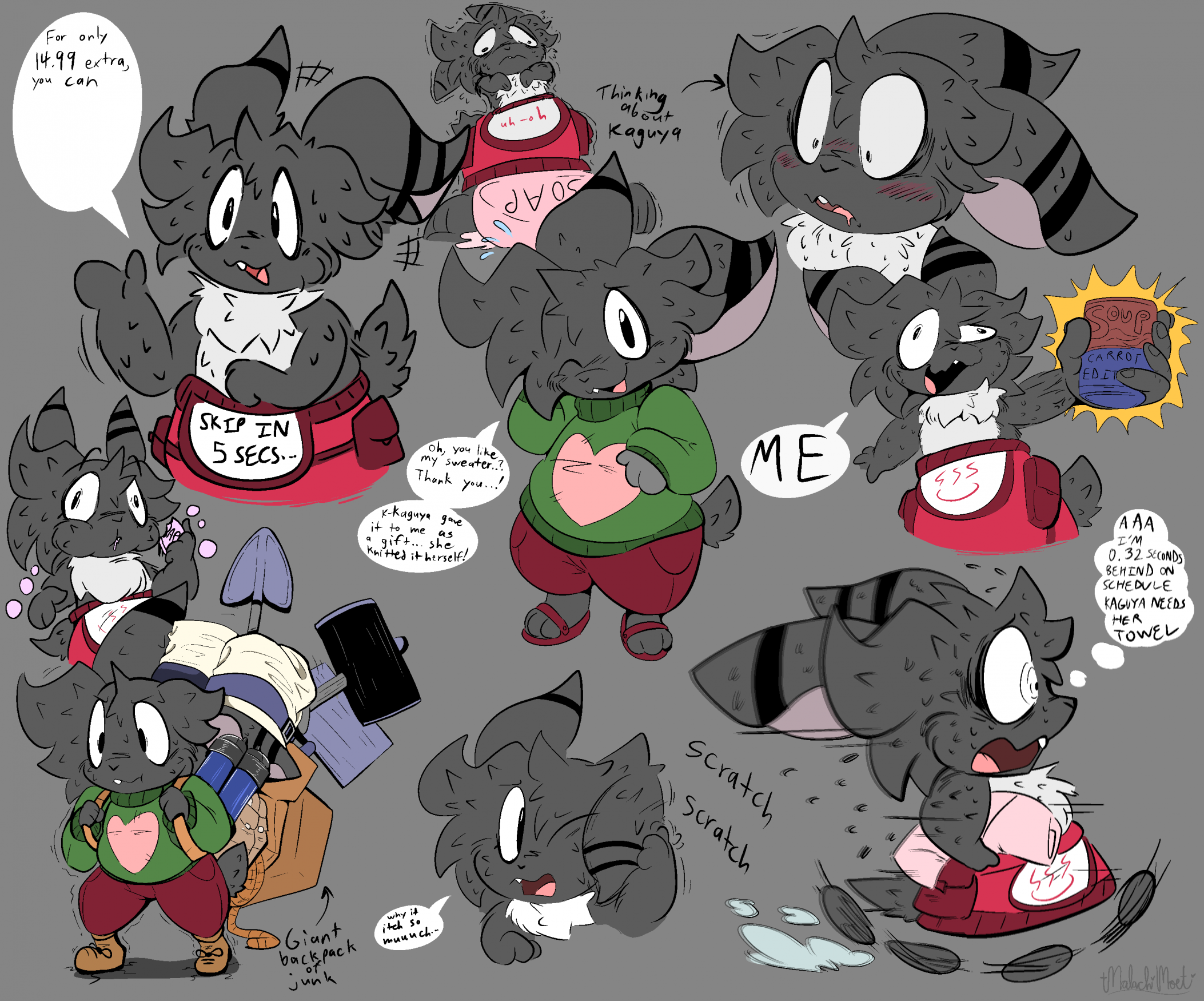 Baster The Bunny Sketch Dump