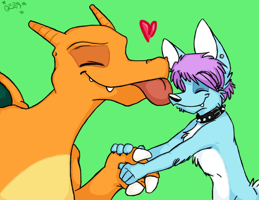 Charizard Loves Malaki : Gift from Ozza