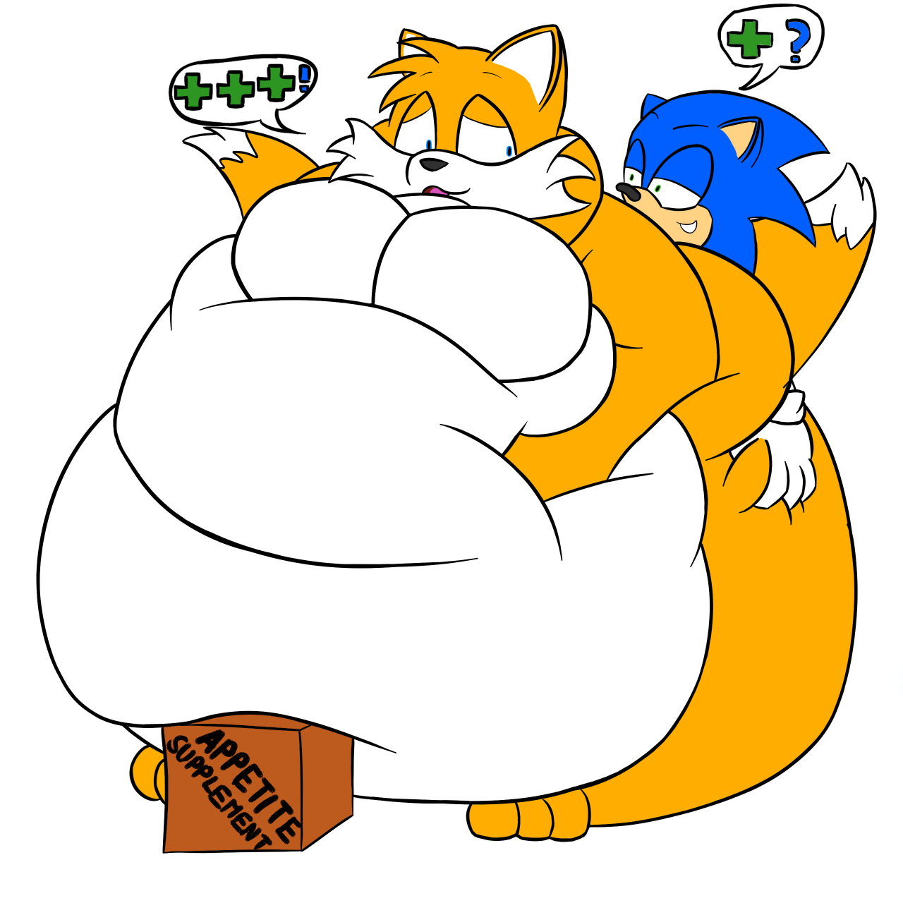 Fat tails fat sonic characters