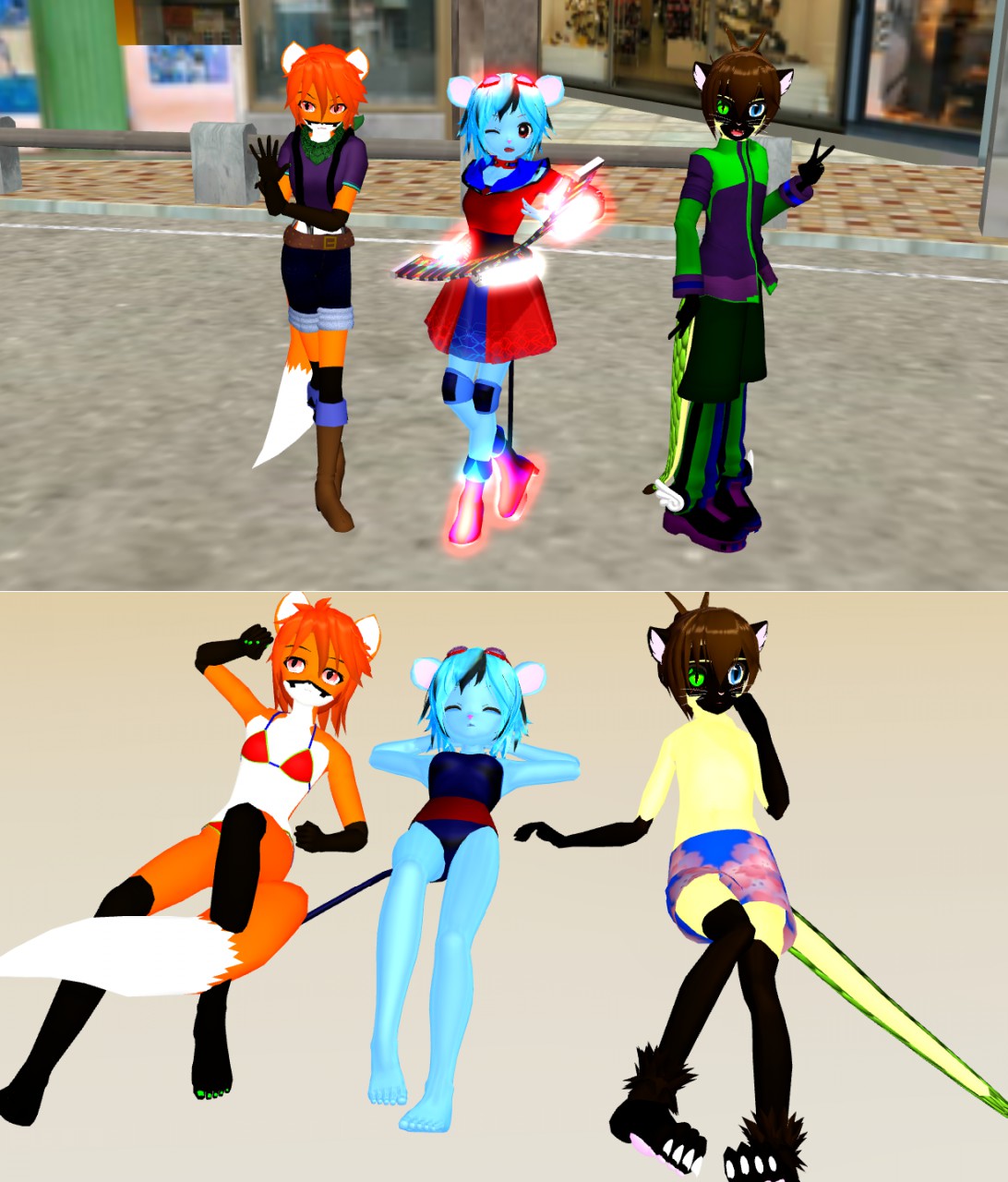 mmd furry base download