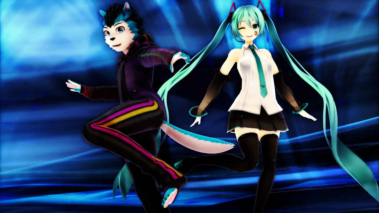 Miku and Rou by MaliceKira -- Fur Affinity [dot] net