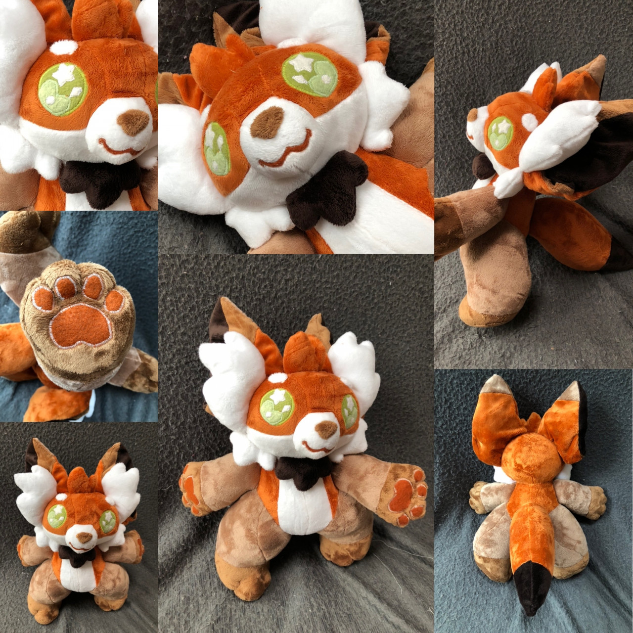 anthro fox plush