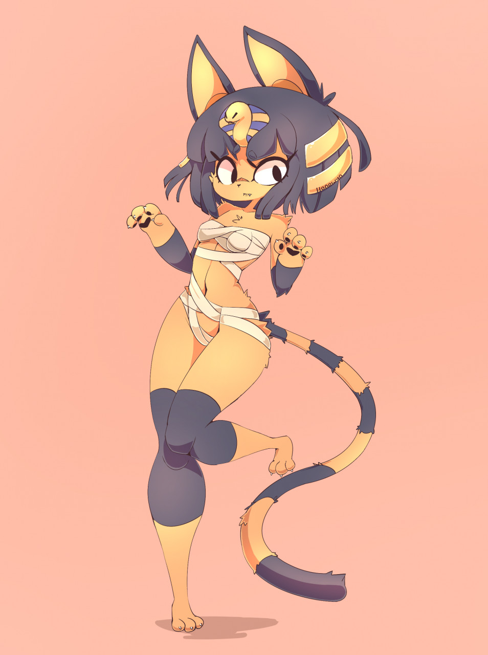 Ankha by Manakono -- Fur Affinity [dot] net