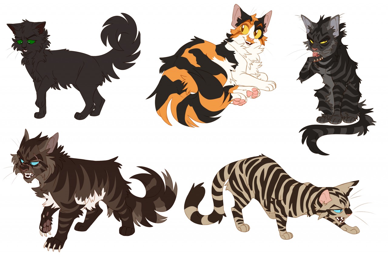 Warrior Cats Artfight 2022 p3 by Nanuka -- Fur Affinity [dot] net