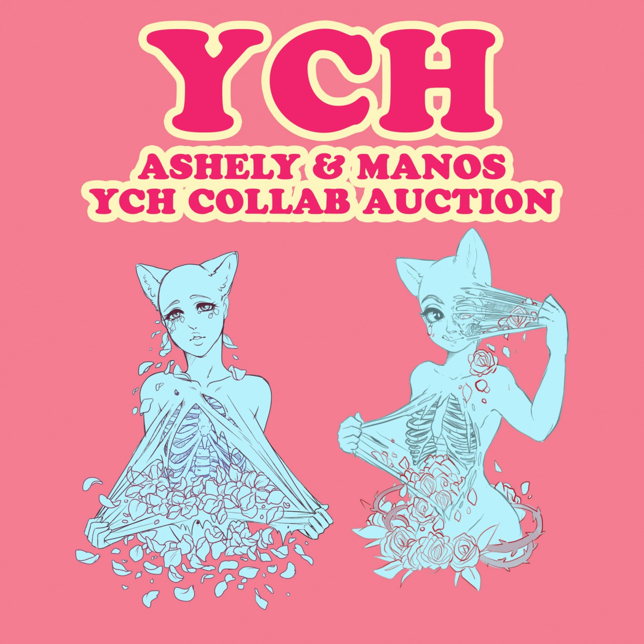 ych collab auction with AshleyZombie!!![closed] by manosdetrapo -- Fur  Affinity [dot] net