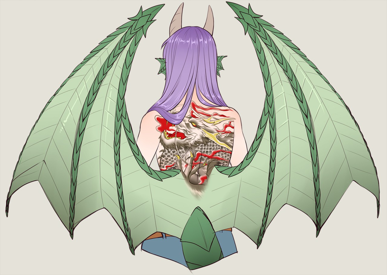 Monster girl Encyclopedia драконы