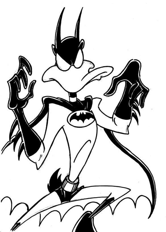 BAT DAFFY - Sketch by Manthomex -- Fur Affinity [dot] net