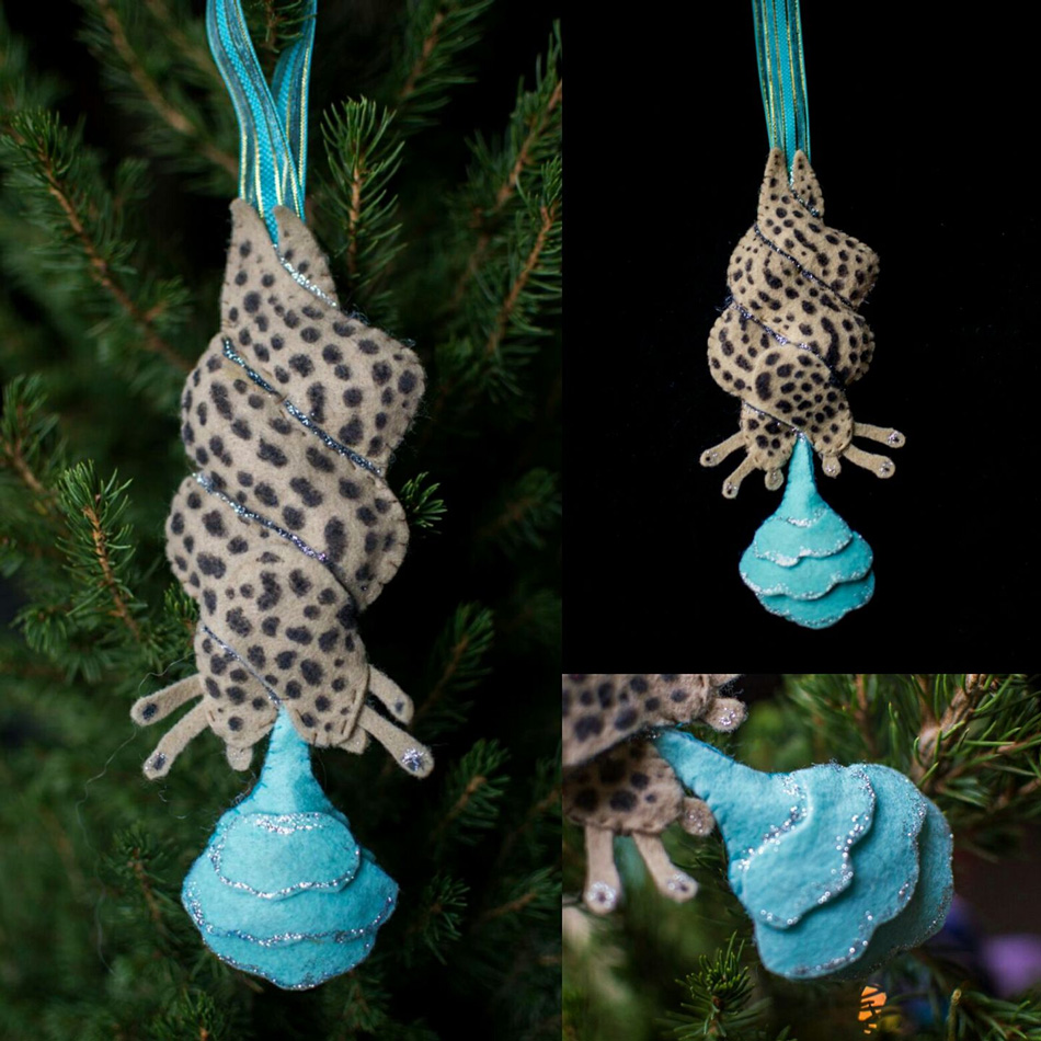 Mating Leopard Slug Ornaments by Maquenda -- Fur Affinity [dot] net