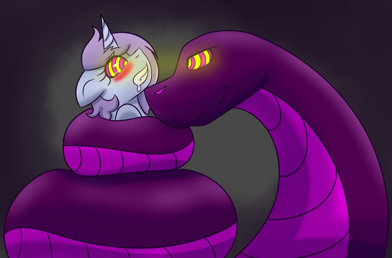 Purple Snake Purple Pony by MaracoArco -- Fur Affinity [dot] net