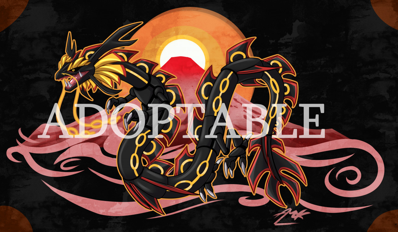 Shiny Mega Rayquaza Wallpaper Download