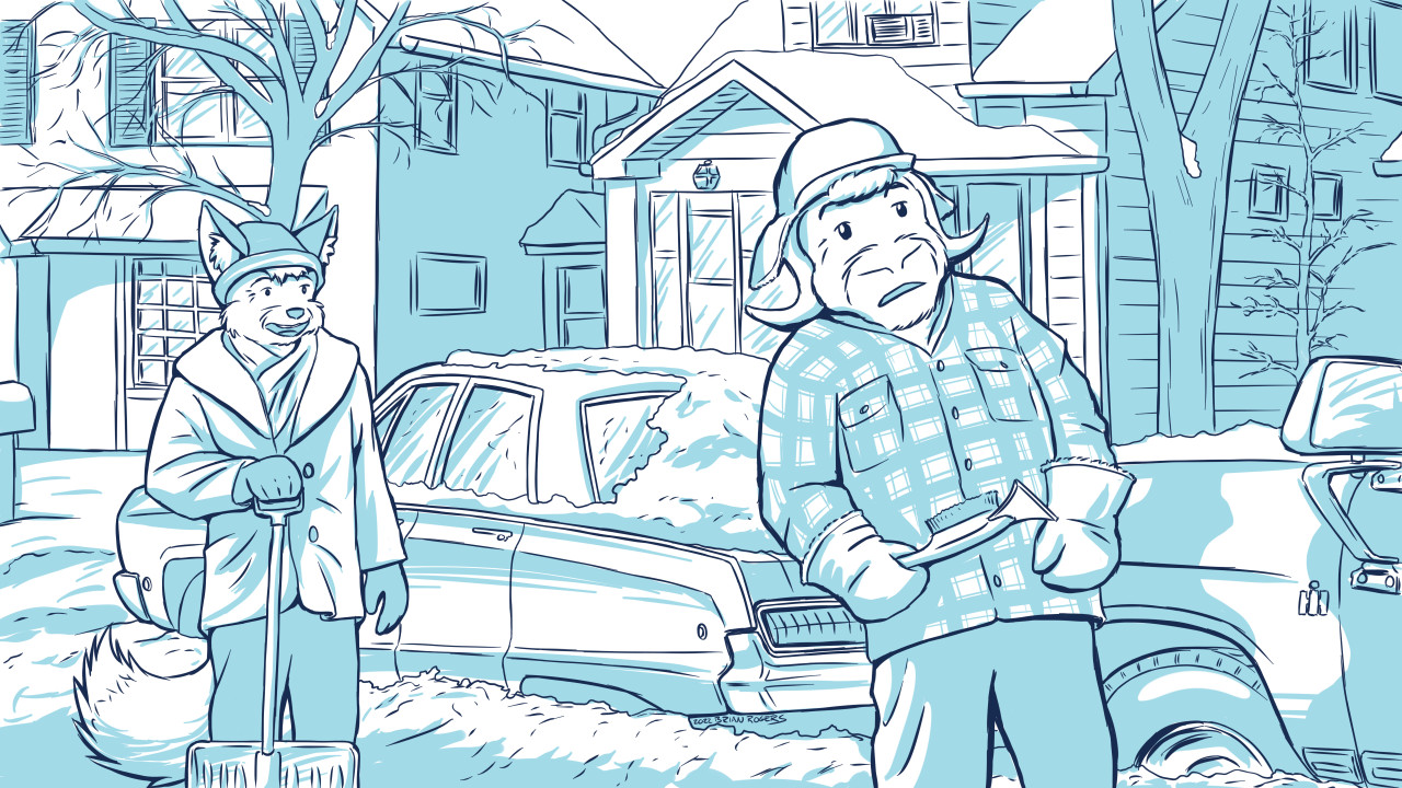 Movie reference drawing: Grumpy Old Men by MarcelloRupelli -- Fur Affinity  [dot] net