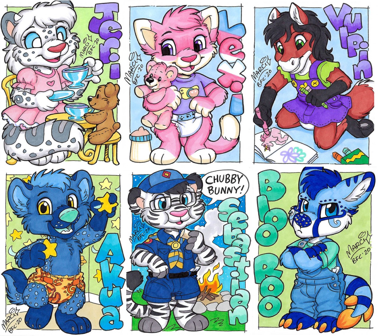 Babyfur art