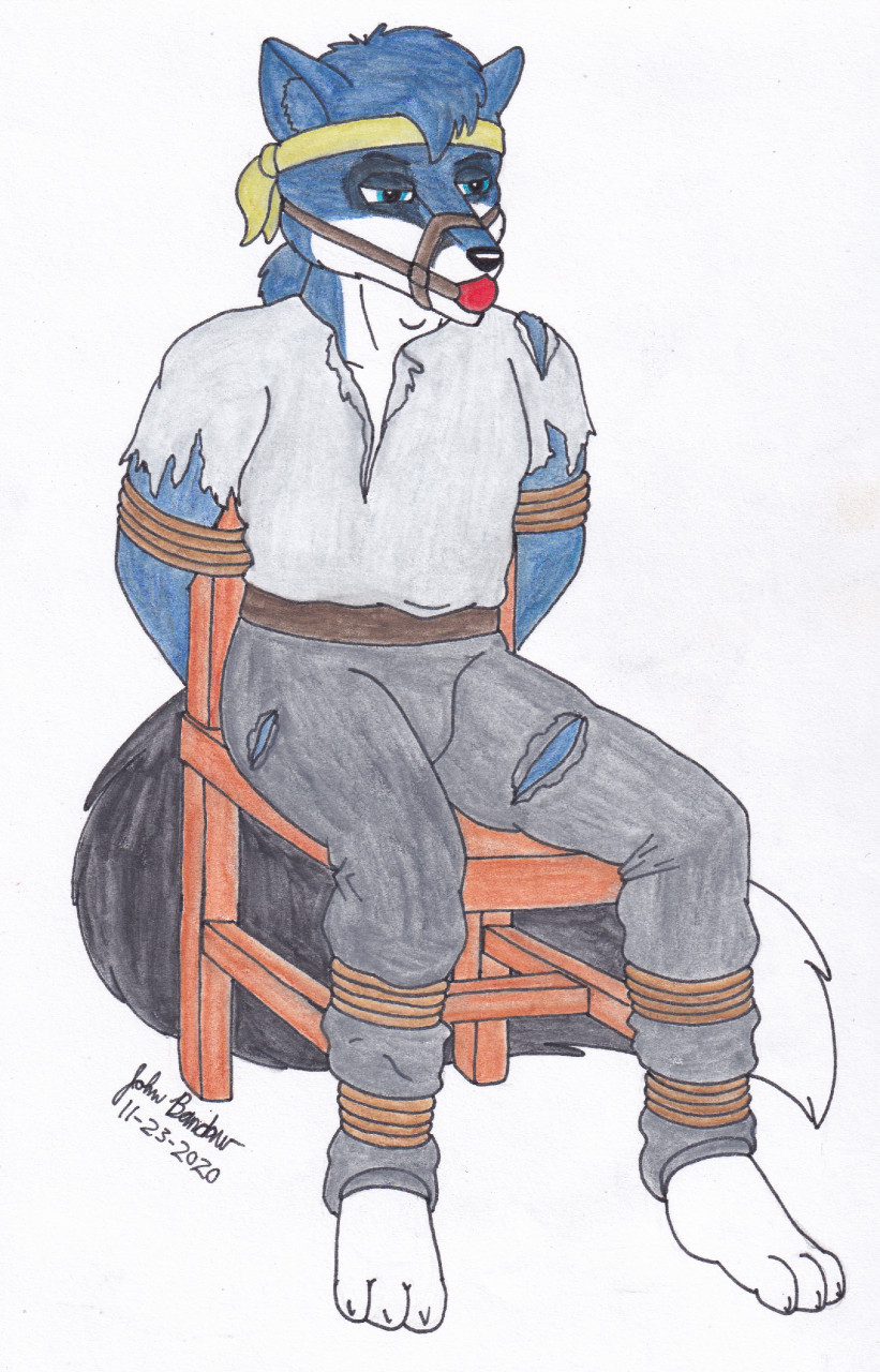 Lex chair tied by MarcusStarkiller -- Fur Affinity [dot] net