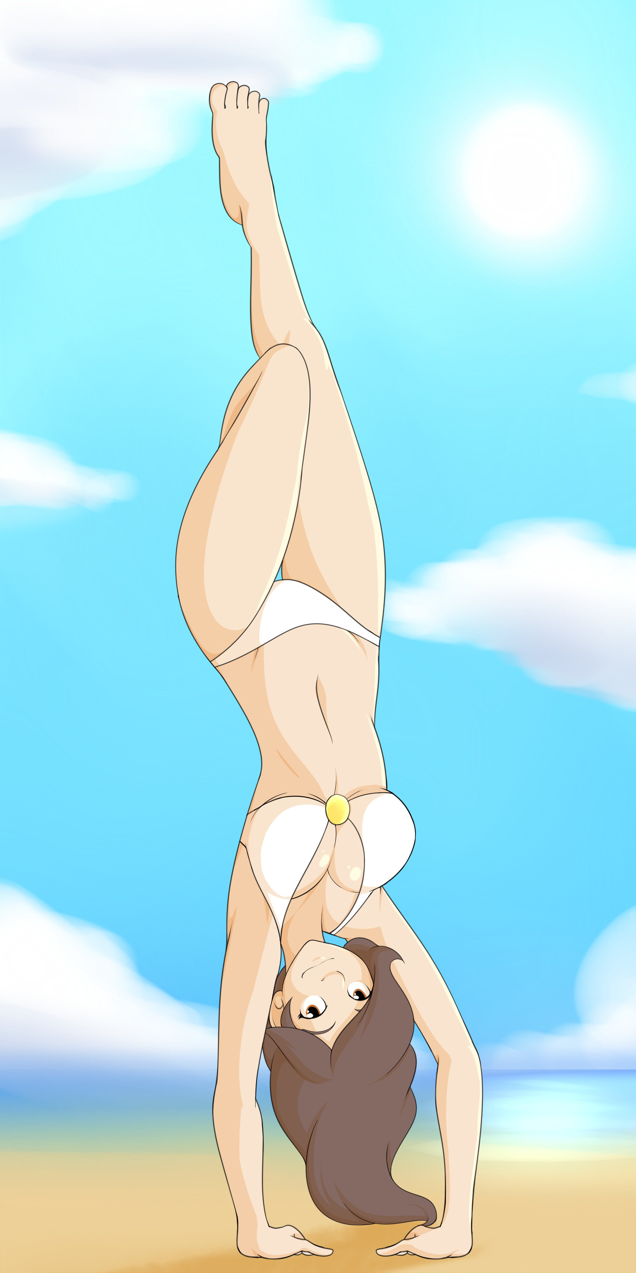 Views. swimsuit. anime. avatar. bikini. barefoot. 