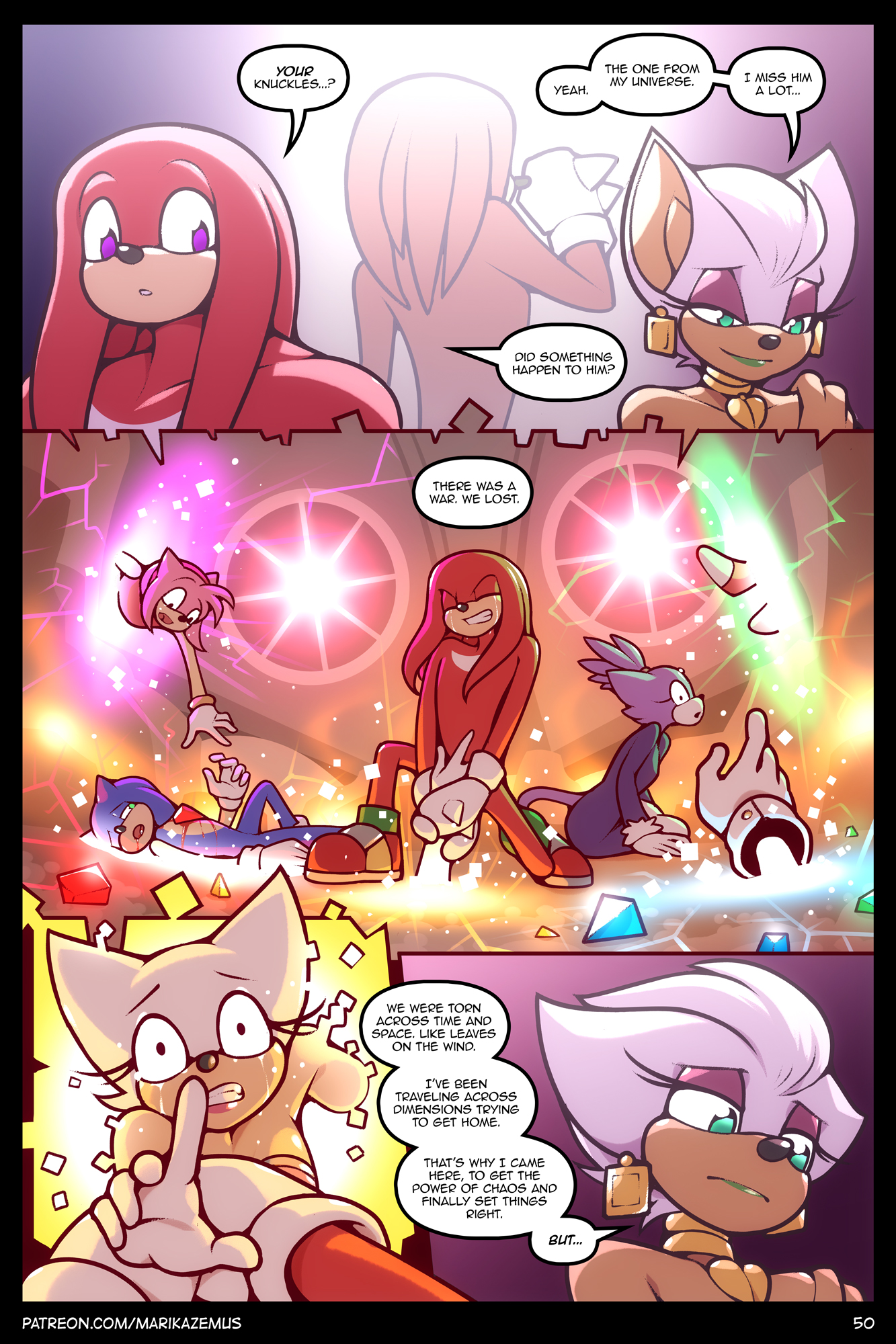 Sonic Boom: Echidna Nights - Page 50 by Marik_Azemus34 -- Fur