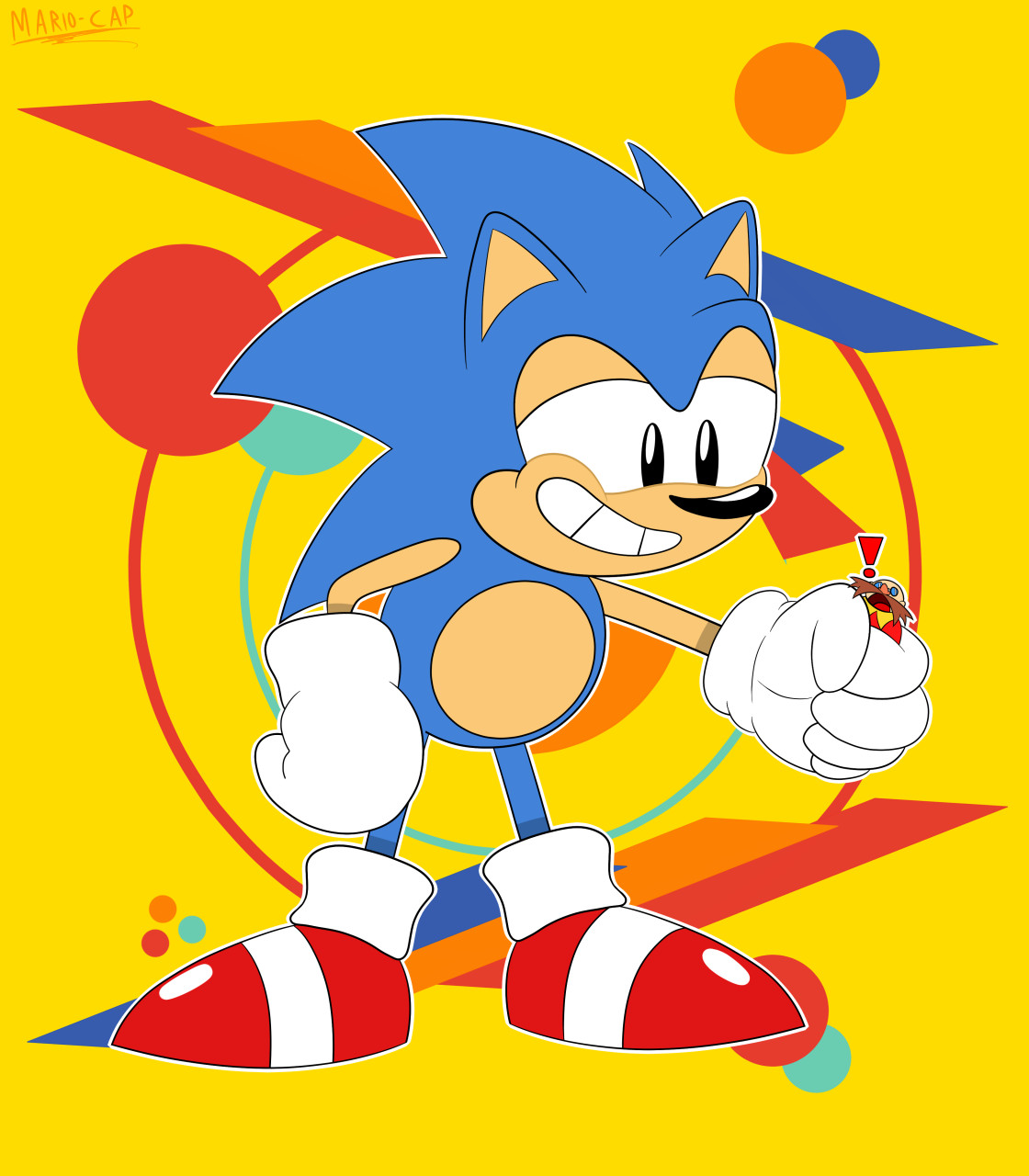 Classic Sonic by MegaMotion on Newgrounds