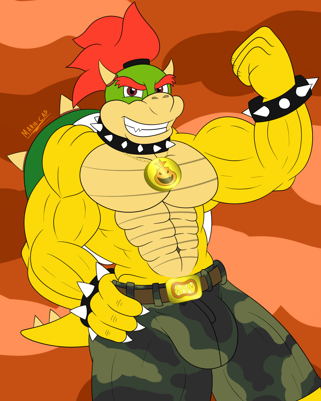 Adult bowser jr