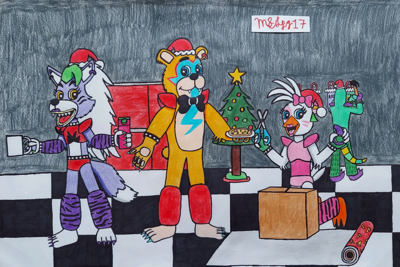 Normal FNAF fan art by Watchmann-Direct -- Fur Affinity [dot] net