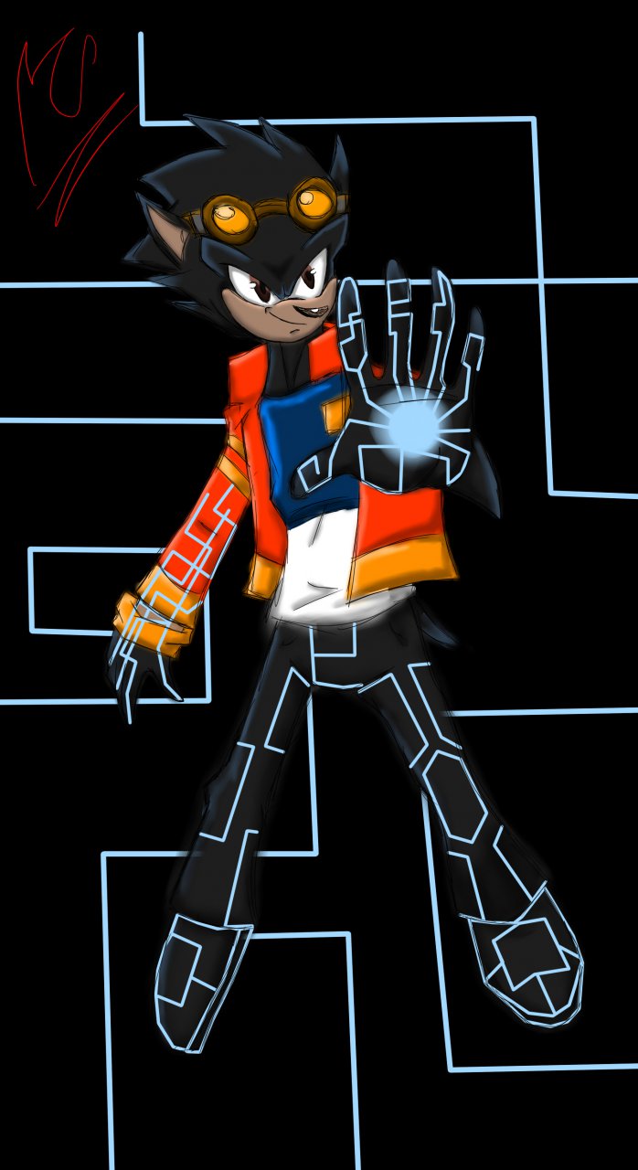 Artwork of generator rex from cartoon network