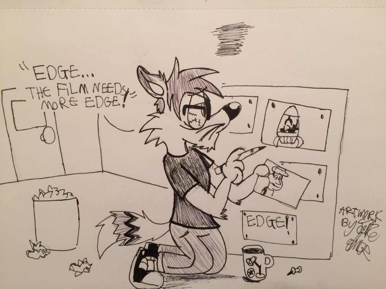 The Film Needs More Edge By Markraccoon Fur Affinity Dot Net