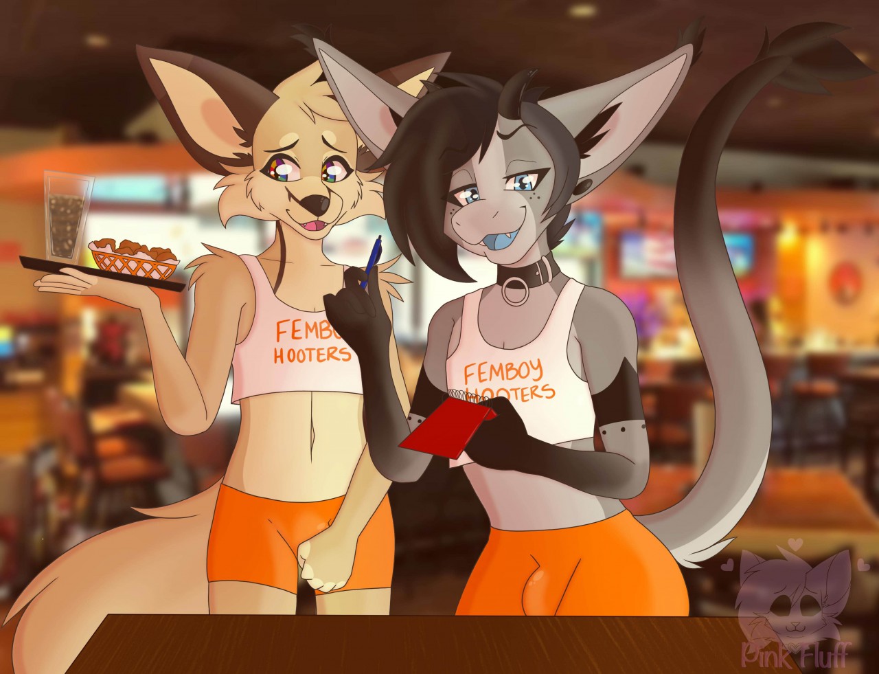 Femboy Hooters (Comm.) by MarMarALaMode -- Fur Affinity [dot] net