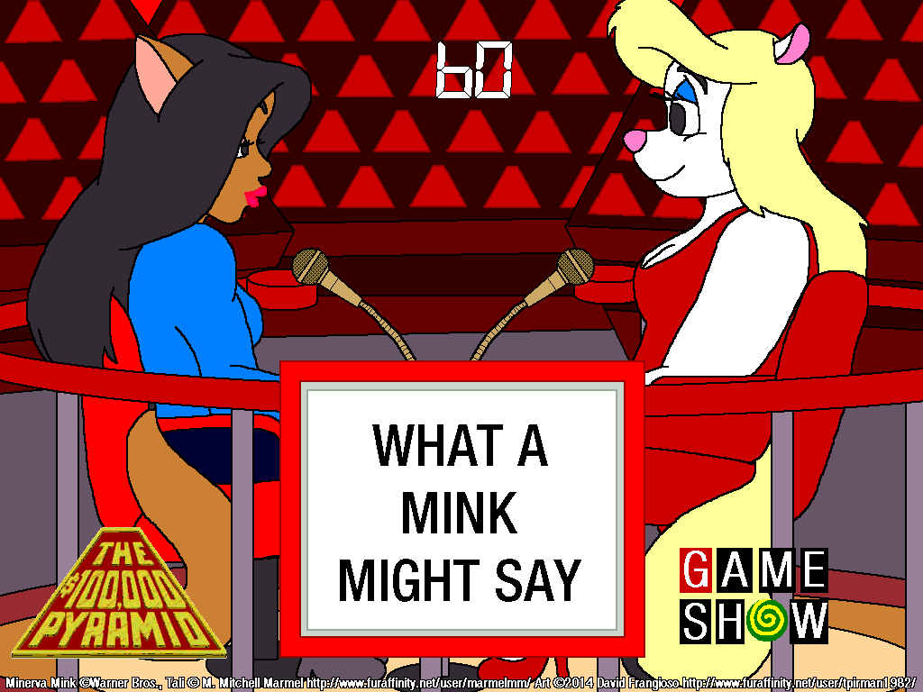 Minerva Mink (and Tali) On The $10,000 Pyramid! by marmelmm -- Fur Affinity  [dot] net