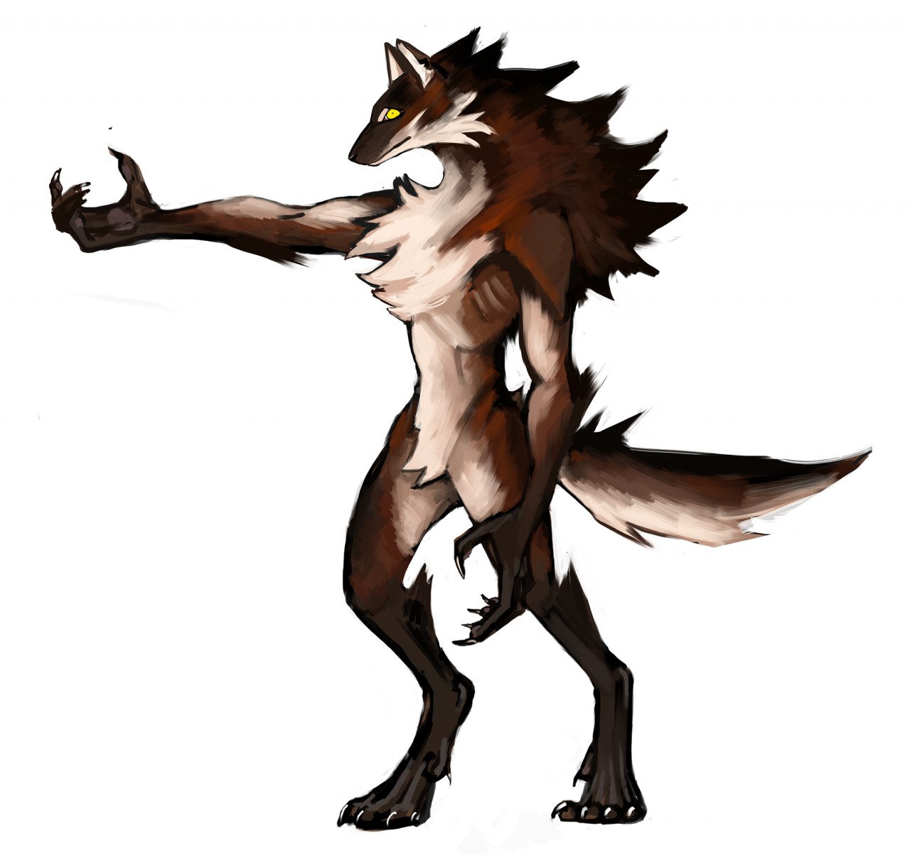 Commission-lanhaowerewolftf-7 by barrin84 on @deviantart shadow wolf, werewolf a