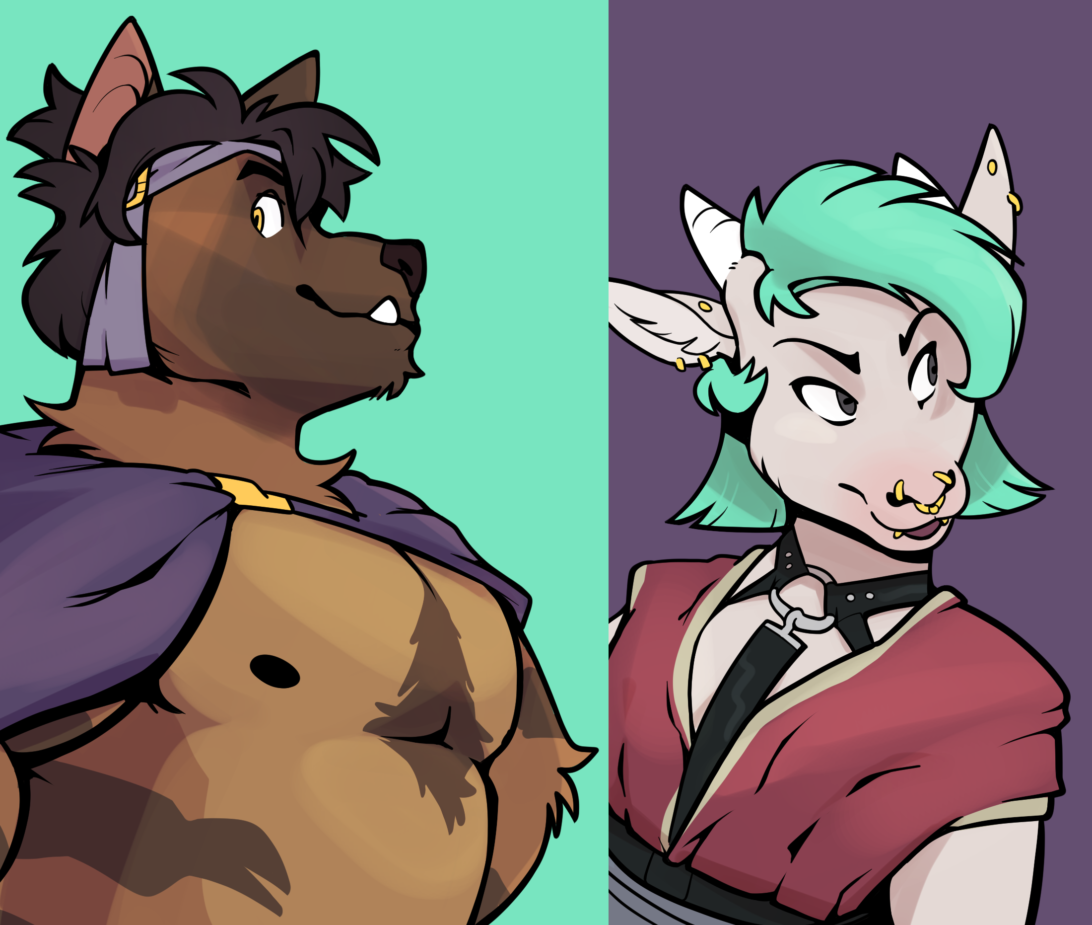 Adastra Thumbnail Busts by MarrowHyena -- Fur Affinity [dot] net