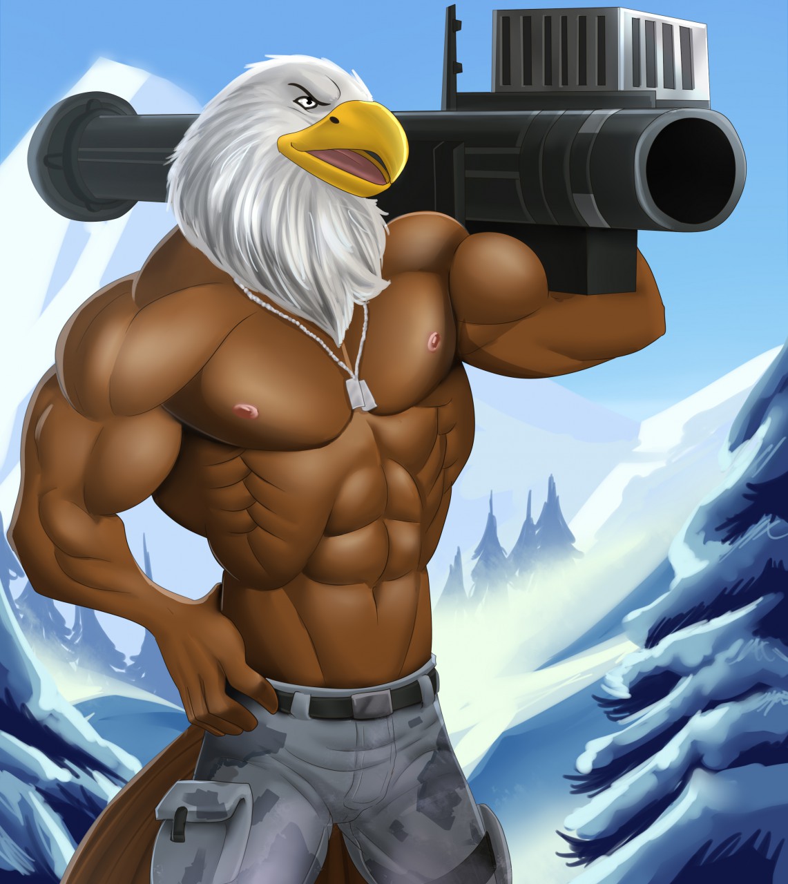 Muscle Mighty Eagle