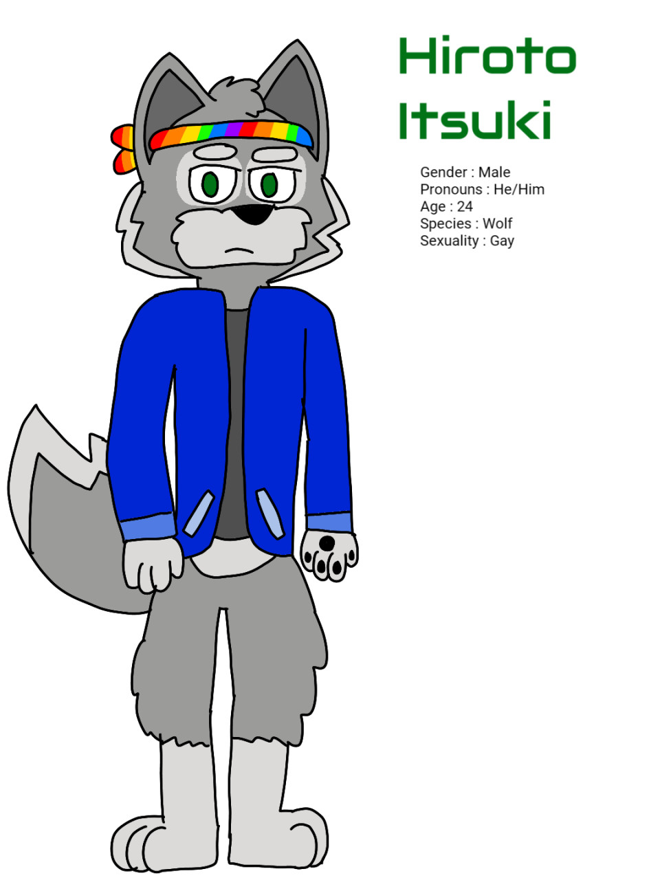 Hiroto Itsuki Reference sheet by MartinWolf2020 -- Fur Affinity [dot] net