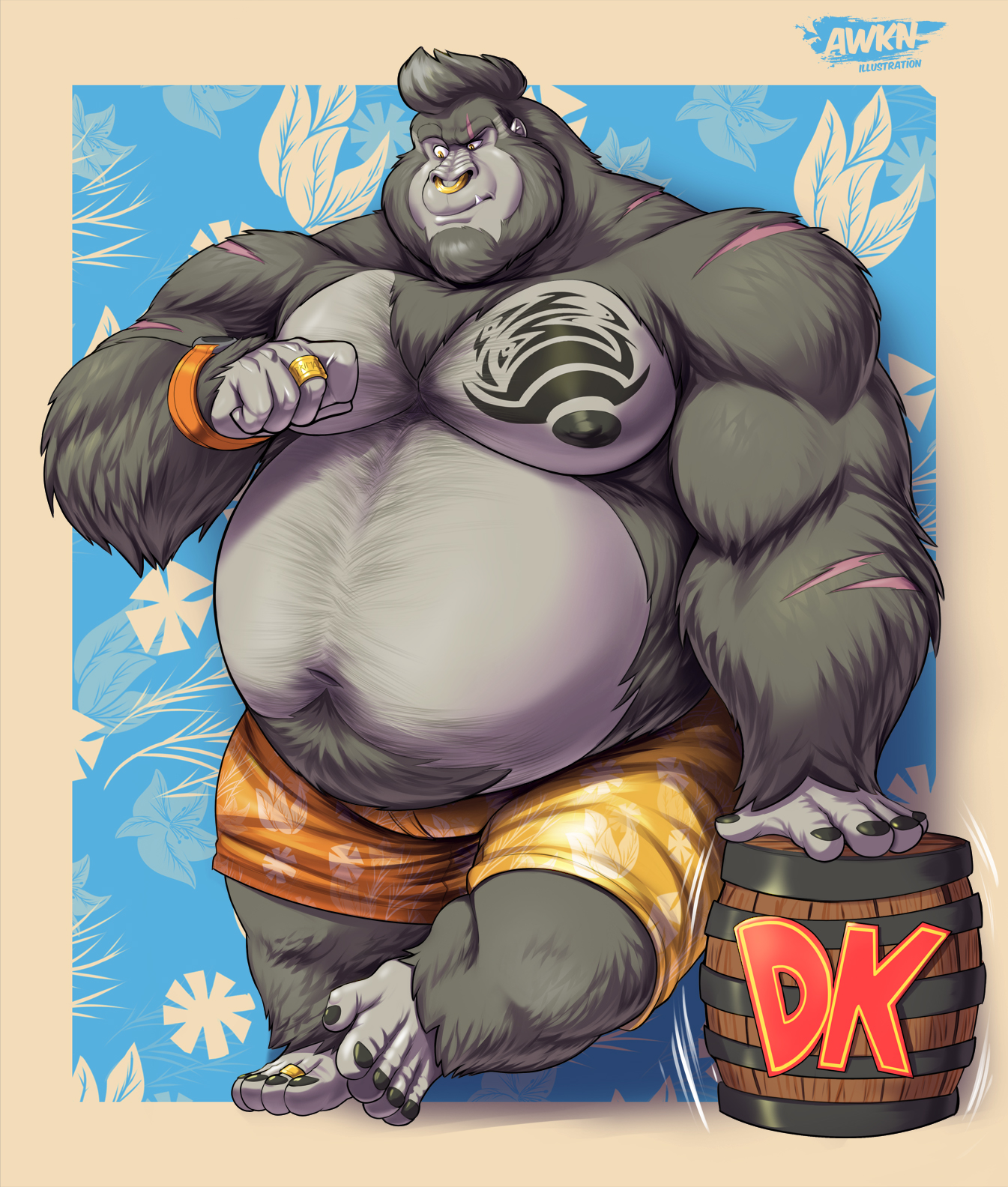 Fighter King Kong by FURIOUSFURRY333 -- Fur Affinity [dot] net