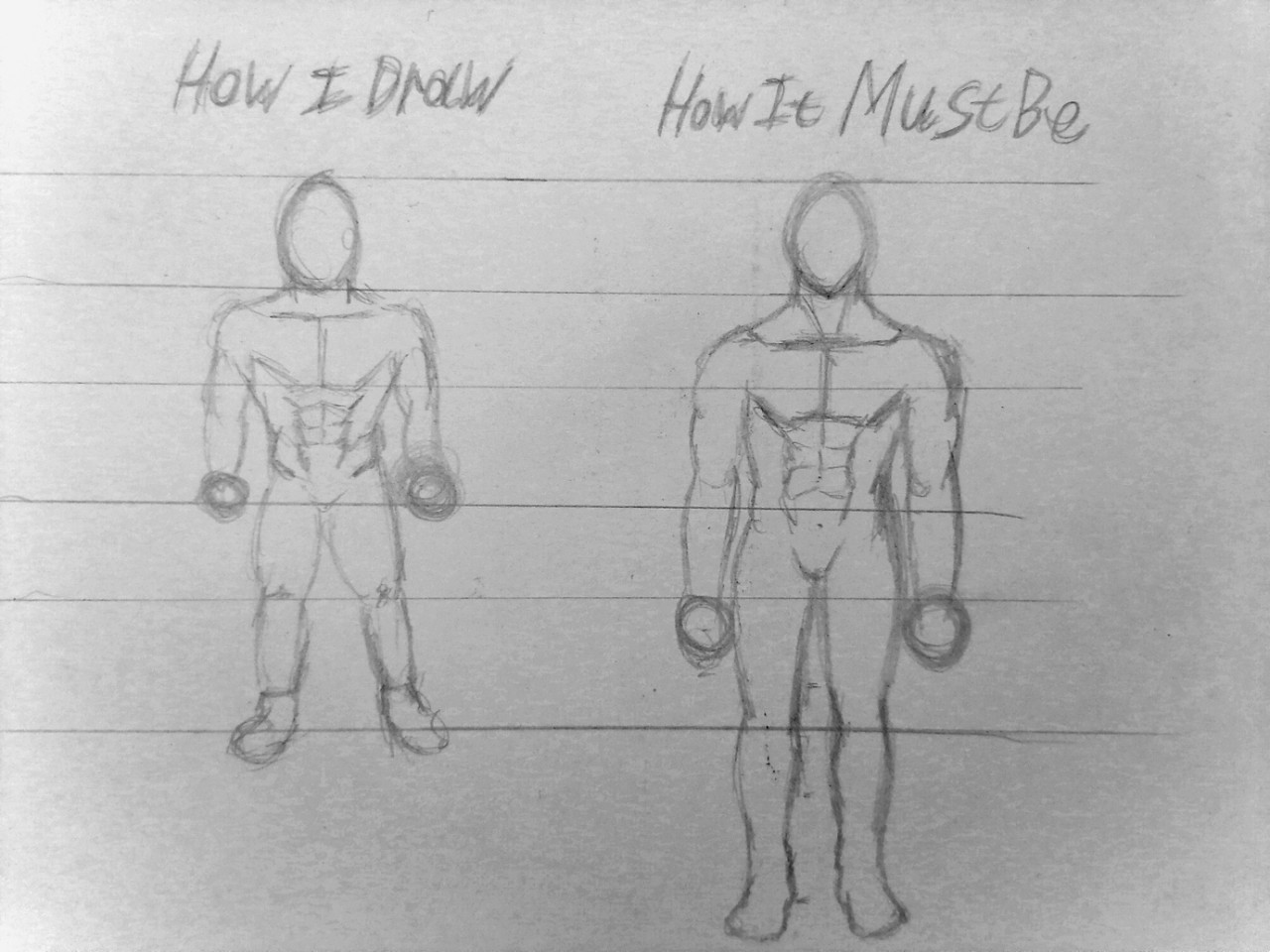 I am trying to learn how to draw a torso. Is this method good