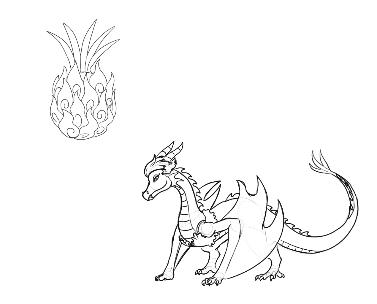How to draw Dragon Blox Fruits in 2023  Dragon drawing, Animal drawings,  Drawings