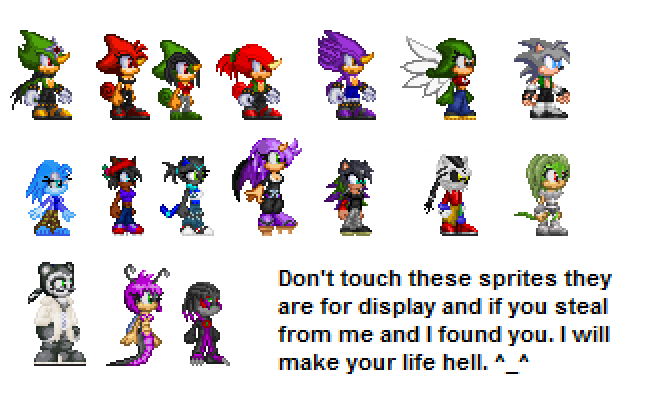 I remade Sonic's sprites (that aren't dialogue cuz that's too much