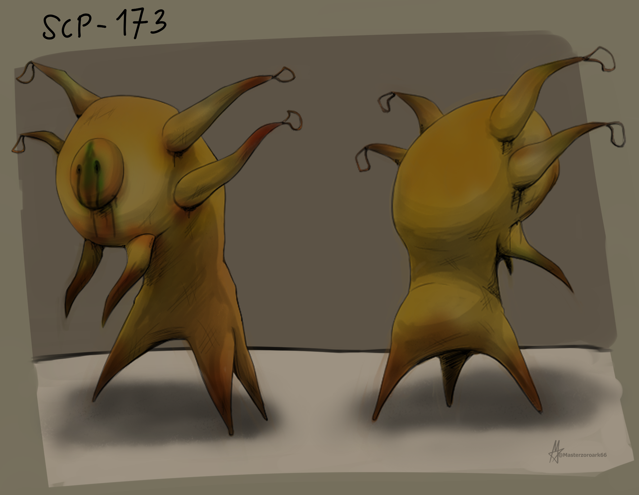 SCP - 173 by PartlySmith -- Fur Affinity [dot] net