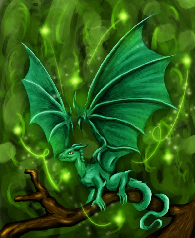 Зеленый дракон хромвинкс